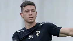 Foto: Rodrigo Coca/Ag. Corinthians - Rodrigo Garro pelo Corinthians, em treinamento