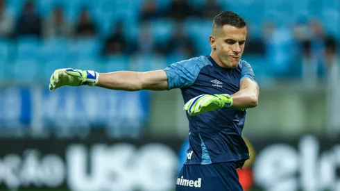 Marcelo Grohe quando jogava pelo Grêmio. Foto: Lucas Uebel/Getty Images)