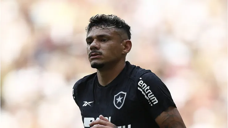 Tiquinho durante o Brasileirão de 2023. Foto: Wagner Meier/Getty Images