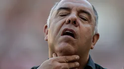Foto: Thiago Ribeiro/AGIF - Marcos Braz, vice-presidente do Flamengo, em partida pelo Campeonato Brasileiro de 2023