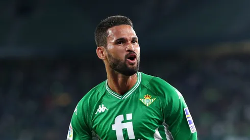 Willian José atuando pelo Bétis no Campeonato Espanhol. Foto: Fran Santiago/Getty Images