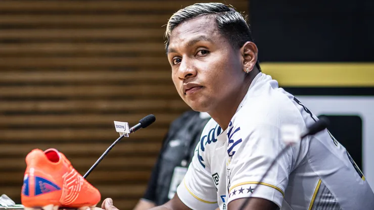 Morelos, atacante do Santos - Foto: Raul Baretta/Santos FC