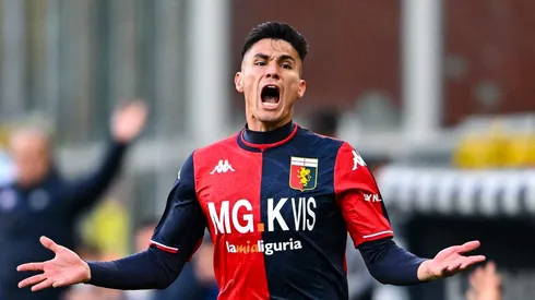 Galdames nos tempos de Genoa. Foto: Getty Images