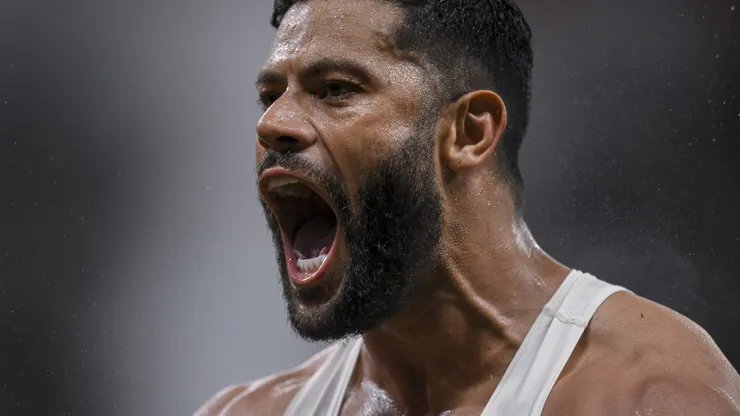 Hulk, destaque do Atlético-MG, foi citado por Abel em relatório no Palmeiras - Foto: João Guilherme/Getty Images