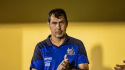 Carille fala sobre elenco do Santos após lesão de Giuliano. Foto: Abner Dourado/AGIF