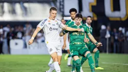 Centroavante atuou poucos minutos no clássico diante do Palmeiras