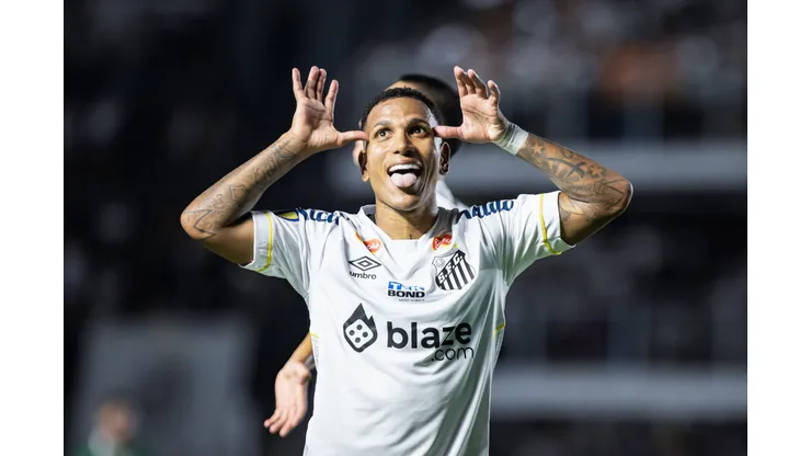 Otero marcou gol contra o Palmeiras
