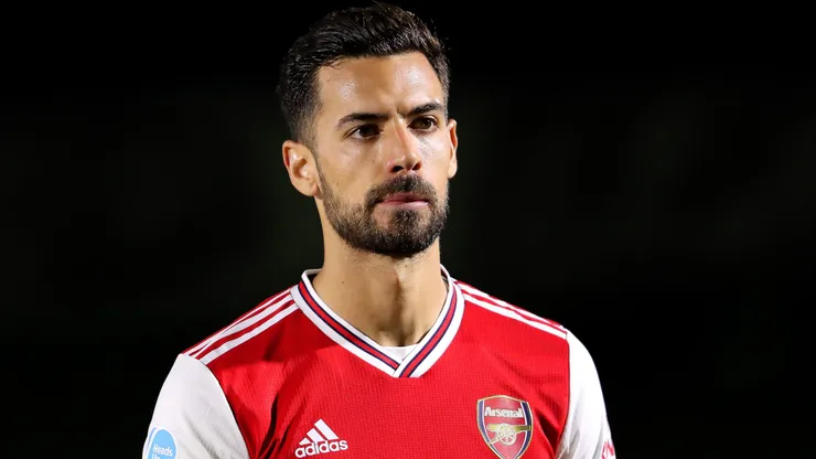 Pablo Marí, ex-zagueiro do Flamengo quando atuava pelo Arsenal. Foto: James Chance/Getty Images