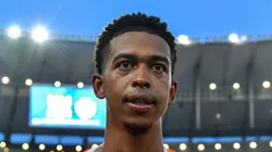 Carlinhos durante partida contra o Vasco pelo Carioca 2024. Atacante vai jogar no Mais Querido.