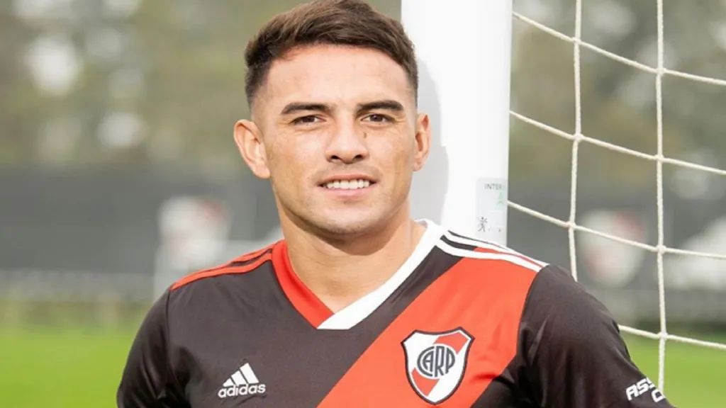 Foto: Divulgação/River Plate – Lateral-esquerdo Enzo Díaz pode ser o novo reforço do Flamengo
