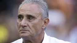 Tite no Maracanã, comandando o Flamengo durante a final do Campeonato Carioca, contra o Nova Iguaçu, dia 30/03/2024.