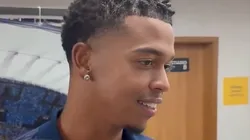 Carlinhos, atacante do Flamengo - Foto: Reprodução/X/Lucas Bayer