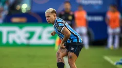 Soteldo durante os minutos em que esteve em campo. Foto: Lucas Uebel/Grêmio FBPA