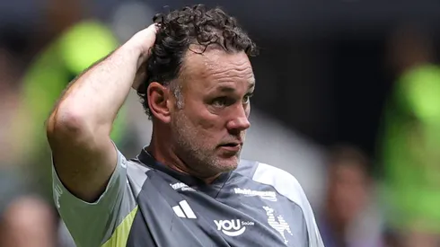 Gabriel Milito, em sua estreia como treinador do Atlético Mineiro.