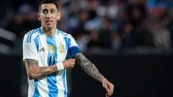 Di Maria em ação pelos amistosos da Seleção da Argentina