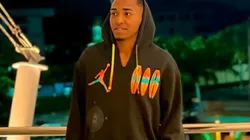 Lorran durente seu tempo livre dos jogos do Flamengo