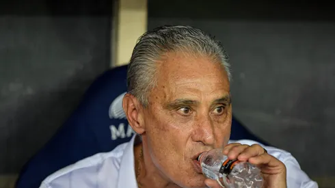 Tite, durante partida contra o Palmeiras pelo Brasileirão 2023. Treinador conhece nova contratação do Fla.