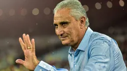 Tite, treinador do Flamengo. Na mira do Vasco, centroavante vai reforçar elenco de Tite no Flamengo.