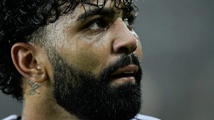 Gabigol no Maracanã em partida do Flamengo contra o Boavista, pelo Campeonato Carioca de 2023, dia 01/02.