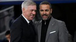 Artur Jorge (à direita) comanda o Braga e disputou a Champions League, onde enfrentou o Real de Ancelotti