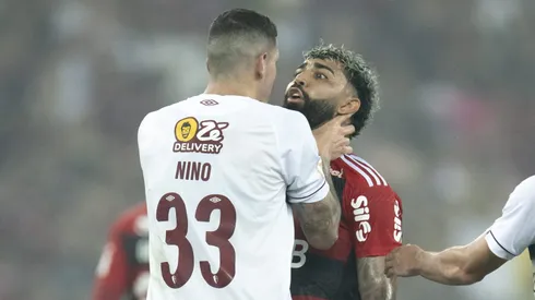 Saída de Nino fez falta ao Fluminense. Foto: Jorge Rodrigues/AGIF