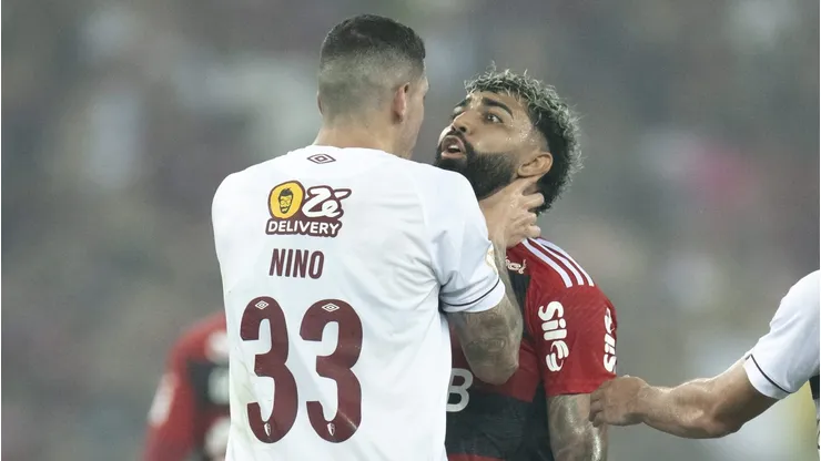 Saída de Nino fez falta ao Fluminense. Foto: Jorge Rodrigues/AGIF