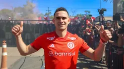 Foto: Divulgação/ Internacional - Gabriel e De pena ficam de fora da lista de inscritos, enquanto Borré é inscrito