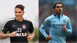 Guerrero e Tévez são considerados traidores no futebol. Mauro Horita/AGIF e Alex Livesey/Getty Images.