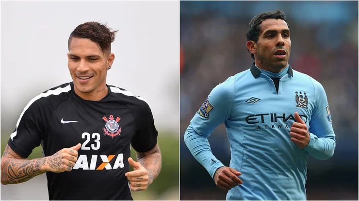 Guerrero e Tévez são considerados traidores no futebol. Mauro Horita/AGIF e Alex Livesey/Getty Images.