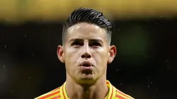 James Rodríguez em ação pela Seleção da Colômbia. Foto: Gonzalo Arroyo Moreno/Getty Images