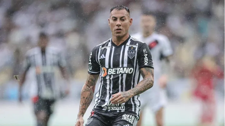 Foto: Pedro Souza/ Atlético - Eduardo Vargas segue com futuro indefinido no Atlético-MG