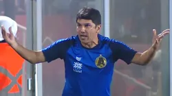 Ex-Botafogo, Lúcio Flávio amargou mais uma virada em sua jovem carreira como treinador - Foto: Reprodução/TV Brasil Central