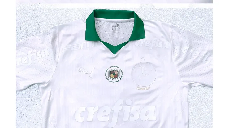 Palmeiras usará camiseta toda branca contra o Novorizontino