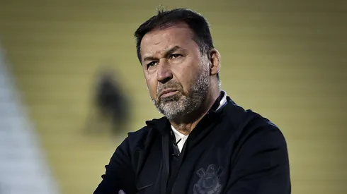 Augusto Melo, presidente do Corinthians, durante partida da equipe contra o São Bernardo, pelo Paulistão 2024 - Foto: Fabio Giannelli/AGIF