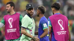 Neymar e Rodrygo usaram as redes sociais para se manifestar sobre a classificação do Santos