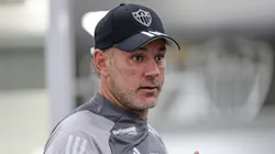 Gabriel Milito comanda treino na Cidade do Galo - Foto: Pedro Souza/Atlético