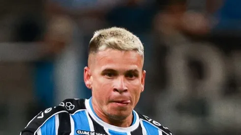 Yeferson Soteldo, durante partida do Campeonato Gaucho 2024. Atacante retornou na semifinal do Estadual.