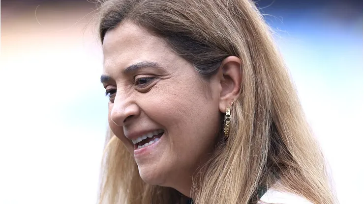 Leila Pereira, presidente do Palmeiras.