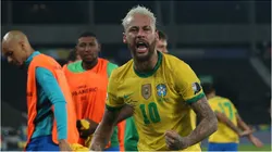 Neymar comemorando gol na Copa América 2021 - Foto: Buda Mendes/Getty Images