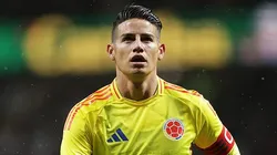 James Rodríguez no Civitas Metropolitan Stadium, em Madrid, no amistoso entre Colômbia e Romênia, dia 26/03/2024. Foto: Gonzalo Arroyo Moreno/Getty Images