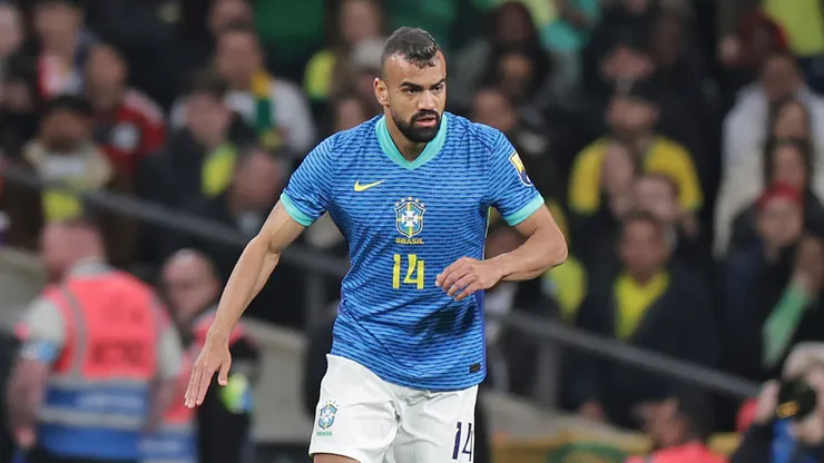 Fabrício Bruno, do Flamengo, à serviço da Seleção Brasileira em jogo contra a Inglaterra - Foto: Rafael Ribeiro/CBF
