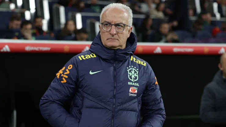 Dorival Júnior, técnico da Seleção Brasileira, durante partida contra a Espanha - Foto: Rafael Ribeiro/CBF