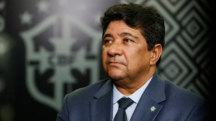 Ednaldo Rodrigues, presidente da CBF, é alvo de críticas por amistoso com a Espanha - Foto: Rafael Ribeiro/CBF