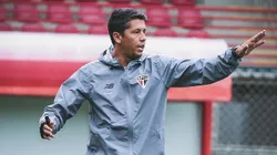 Thiago Carpini no comando do São Paulo vai ter continuidade a depender do jogo contra Talleres, pela Libertadores - Foto: Flick oficial do São Paulo
