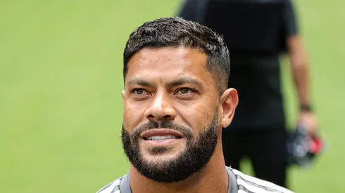 Hulk em campo pelo Brasileirão de 2023. Atacante fala de aprendizado no Galo pela competição continental.