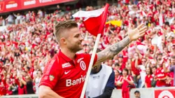 Sasha marcou o primeiro gol do Internacional na final do Gauchão 2016. Foto: Jeferson Guareze/AGIF