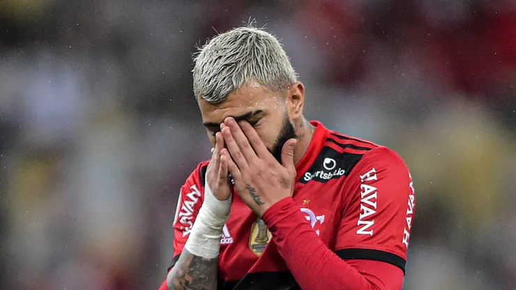 Gabriel Barbosa tem contrato até o fim de 2024 com o Flamengo. Foto: Thiago Ribeiro/AGIF