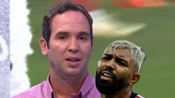 Caio Ribeiro traz informação que ninguém sabia sobre Gabigol Foto: Reprodução SporTV e Wagner Meier/Getty Images