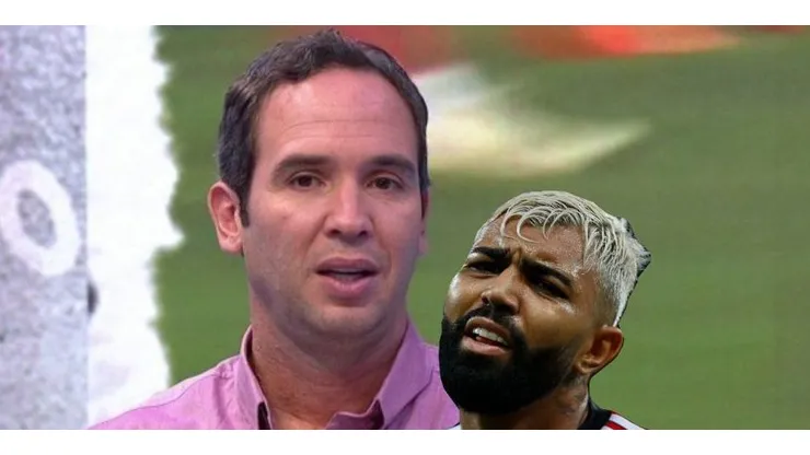 Caio Ribeiro traz informação que ninguém sabia sobre Gabigol Foto: Reprodução SporTV e Wagner Meier/Getty Images