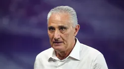 Tite, técnico do Flamengo, durante jogo contra o Cruzeiro, pelo Brasileirão 2023 - Foto: Gilson Lobo/AGIF